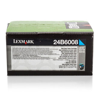 Obrazek Lexmark 24B6008 originální tonerová kazeta, barva náplně azurová, výtěžnost cartridge 3000 stran