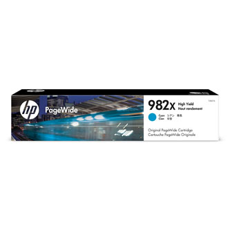 Obrazek HP T0B27A originální inkoustová kazeta, barva náplně azurová, výtěžnost cartridge 16000 stran