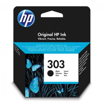 Obrazek HP T6N02AE originální inkoustová kazeta, barva náplně černá, výtěžnost cartridge 200 stran