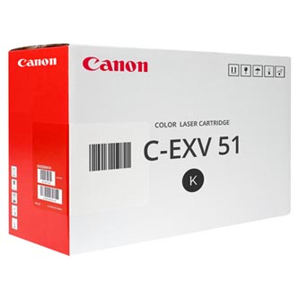 Obrazek Canon C-EXV 51 0481C002 originální tonerová kazeta, barva náplně černá, výtěžnost cartridge 69000 stran