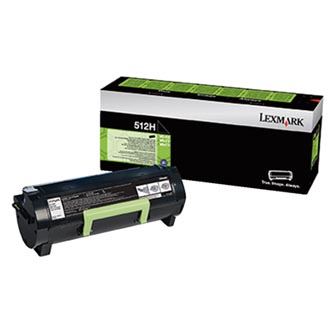 Obrazek Lexmark 51F2H0E originální tonerová kazeta, barva náplně černá, výtěžnost cartridge 5000 stran