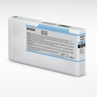 Obrazek Epson T913 C13T913500 originální inkoustová kazeta, barva náplně azurová