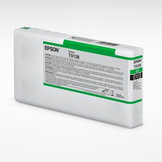 Obrazek Epson T913 C13T913B00 originální inkoustová kazeta, barva náplně zelená
