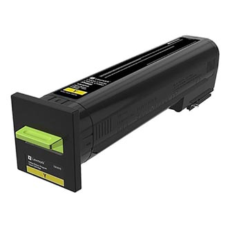 Obrazek Lexmark 72K20Y0 originální tonerová kazeta, barva náplně žlutá, výtěžnost cartridge 8000 stran
