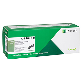Obrazek Lexmark 73B20K0 originální tonerová kazeta, barva náplně černá, výtěžnost cartridge 20000 stran