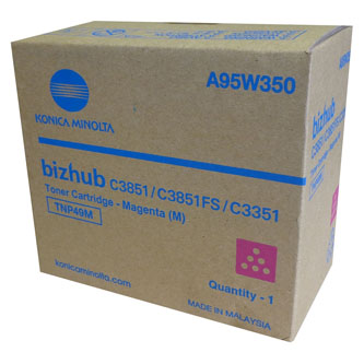 Obrazek Konica A95W350 originální tonerová kazeta, barva náplně purpurová, výtěžnost cartridge 12000 stran