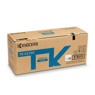 Kyocera TK5270C originální toner, cartridge, náplň, barva