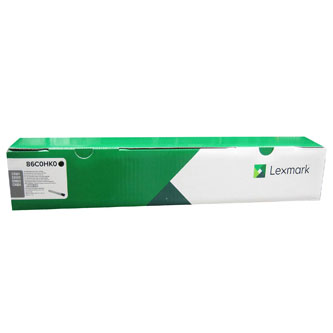 Obrazek Lexmark 86C0HK0 originální tonerová kazeta, barva náplně černá, výtěžnost cartridge 34000 stran