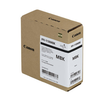 Obrazek Canon PFI-110 2363C001 originální inkoustová kazeta, barva náplně černá