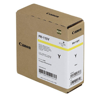 Obrazek Canon PFI-110 2367C001 originální inkoustová kazeta, barva náplně žlutá