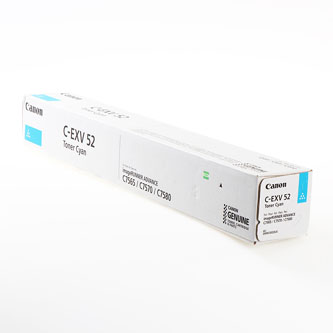 Obrazek Canon C-EXV 52 0999C002 originální tonerová kazeta, barva náplně azurová, výtěžnost cartridge 66500 stran
