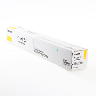 Obrazek Canon C-EXV 52 1001C002 originální tonerová kazeta, barva náplně žlutá, výtěžnost cartridge 66500 stran