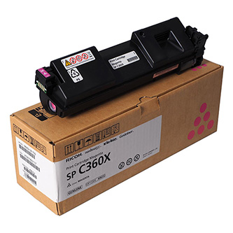 Obrazek Ricoh 408252 originální tonerová kazeta, barva náplně purpurová, výtěžnost cartridge 9000 stran