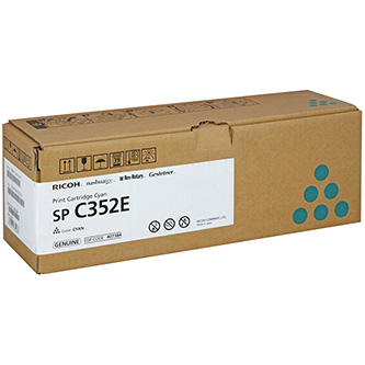 Obrazek Ricoh 408216 originální tonerová kazeta, barva náplně azurová, výtěžnost cartridge 9000 stran