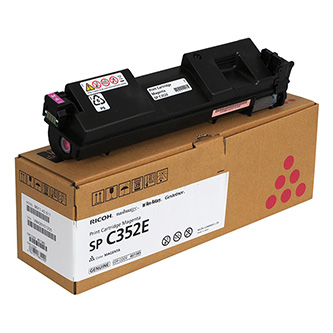 Obrazek Ricoh 407385 originální tonerová kazeta, barva náplně purpurová, výtěžnost cartridge 9000 stran