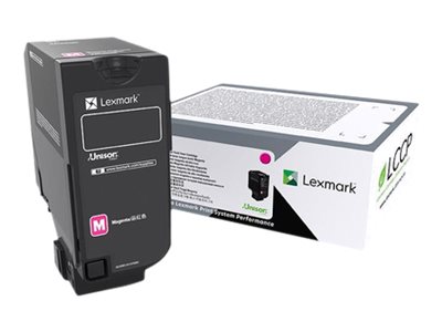 Obrazek Lexmark 75B0030 originální tonerová kazeta, barva náplně purpurová, výtěžnost cartridge 10000 stran