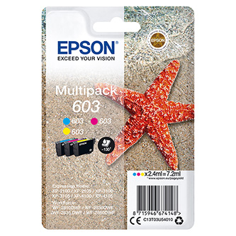 Obrazek Epson 603 C13T03U54010 originální inkoustová kazeta