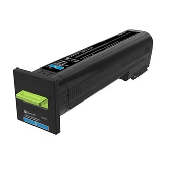 Obrazek Lexmark 82K2XC0 originální tonerová kazeta, barva náplně azurová, výtěžnost cartridge 22000 stran