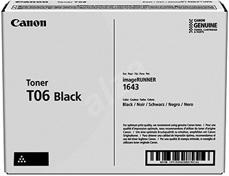 Obrazek Canon T06 3526C002 originální tonerová kazeta, barva náplně černá, výtěžnost cartridge 20500 stran
