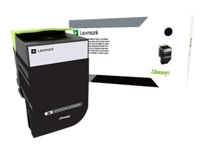 Obrazek Lexmark 71B0X10 originální tonerová kazeta, barva náplně černá, výtěžnost cartridge 8000 stran
