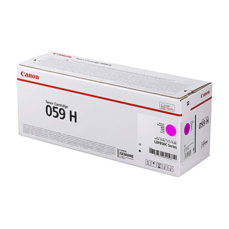 Obrazek Canon 059H 3625C001 originální tonerová kazeta, barva náplně purpurová, výtěžnost cartridge 13500 stran