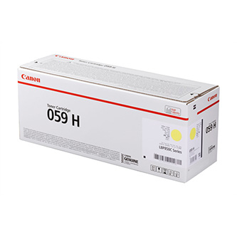 Obrazek Canon 059H 3624C001 originální tonerová kazeta, barva náplně žlutá, výtěžnost cartridge 13500 stran