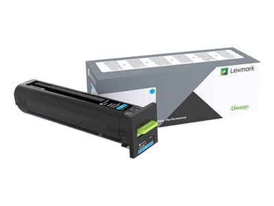 Obrazek Lexmark 73B0020 originální tonerová kazeta, barva náplně azurová, výtěžnost cartridge 15000 stran