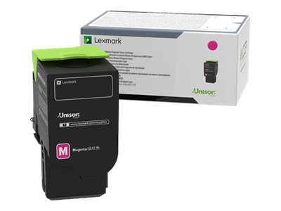 Obrazek Lexmark 78C0X30 originální tonerová kazeta, barva náplně purpurová, výtěžnost cartridge 5000 stran