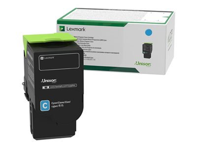 Obrazek Lexmark 78C2UC0 originální tonerová kazeta, barva náplně azurová, výtěžnost cartridge 7000 stran
