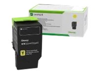 Obrazek Lexmark 78C2UYE originální tonerová kazeta, barva náplně žlutá, výtěžnost cartridge 7000 stran