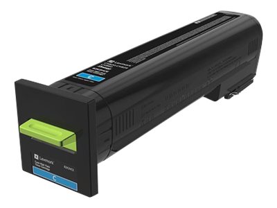 Obrazek Lexmark 82K2HCE originální tonerová kazeta, barva náplně azurová, výtěžnost cartridge 17000 stran