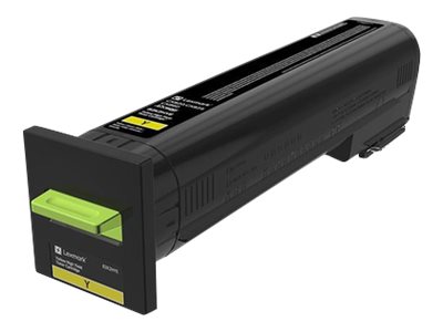 Obrazek Lexmark 82K2HYE originální tonerová kazeta, barva náplně žlutá, výtěžnost cartridge 17000 stran