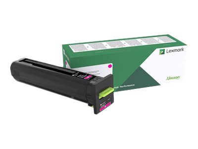 Obrazek Lexmark 82K2UM0 originální tonerová kazeta, barva náplně purpurová, výtěžnost cartridge 55000 stran