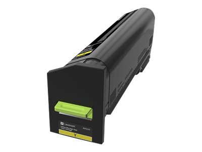 Obrazek Lexmark 82K2UYE originální tonerová kazeta, barva náplně žlutá, výtěžnost cartridge 55000 stran