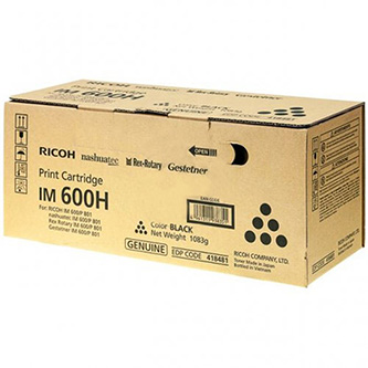 Obrazek Ricoh 418481 originální tonerová kazeta, barva náplně černá, výtěžnost cartridge 40000 stran