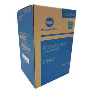 Obrazek Konica AAJW452 originální tonerová kazeta, barva náplně azurová, výtěžnost cartridge 9000 stran