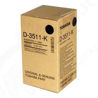 Obrazek Toshiba 6LA27227000 originální developer, barva náplně černá, výtěžnost cartridge 120000 stran