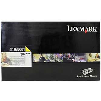 Obrazek Lexmark 24B5834 originální tonerová kazeta, barva náplně žlutá, výtěžnost cartridge 18000 stran