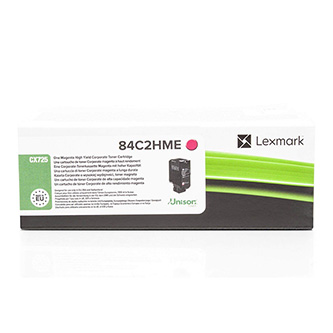Lexmark 84C2HME originální tonerová kazeta, barva náplně purpurová, výtěžnost cartridge 16000 stran