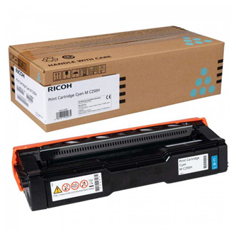 Obrazek Ricoh 408341 originální tonerová kazeta, barva náplně azurová, výtěžnost cartridge 6300 stran