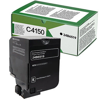 Obrazek Lexmark 24B6519 originální tonerová kazeta, barva náplně černá, výtěžnost cartridge 10000 stran