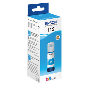 Obrazek Epson 112 C13T06C24A originální inkoustová kazeta, barva náplně azurová