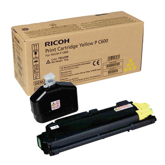 Obrazek Ricoh 408317 originální tonerová kazeta, barva náplně žlutá, výtěžnost cartridge 12000 stran