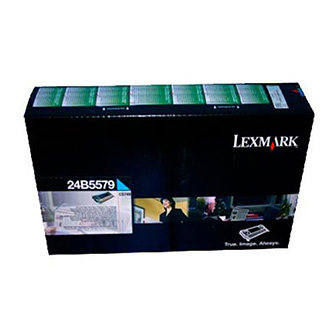 Obrazek Lexmark 24B5579 originální tonerová kazeta, barva náplně azurová, výtěžnost cartridge 10000 stran