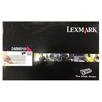 Obrazek Lexmark 24B6019 originální tonerová kazeta, barva náplně purpurová, výtěžnost cartridge 18000 stran