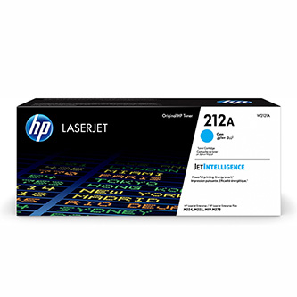 Obrazek HP originální toner W2121A, cyan, 4500str., HP 212A, HP Color LaserJet Enterpris