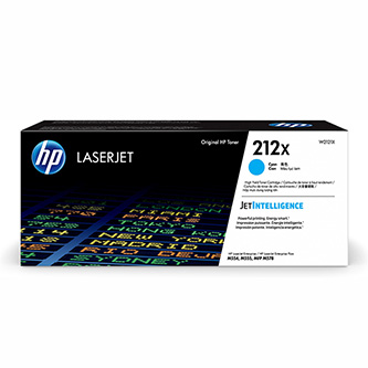 Obrazek HP originální toner W2121X, cyan, 10000str., HP 212X, HP Color LaserJet Enterpri