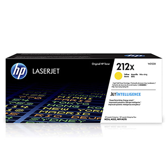 Obrazek HP originální toner W2122X, yellow, 10000str., HP 212X, High Yield, HP Color Las