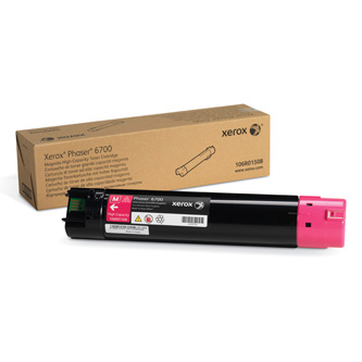 Obrazek Xerox 106R01508 originální tonerová kazeta, barva náplně purpurová, výtěžnost cartridge 12000 stran
