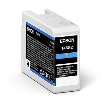Obrazek Epson T46S C13T46S200 originální inkoustová kazeta, barva náplně azurová